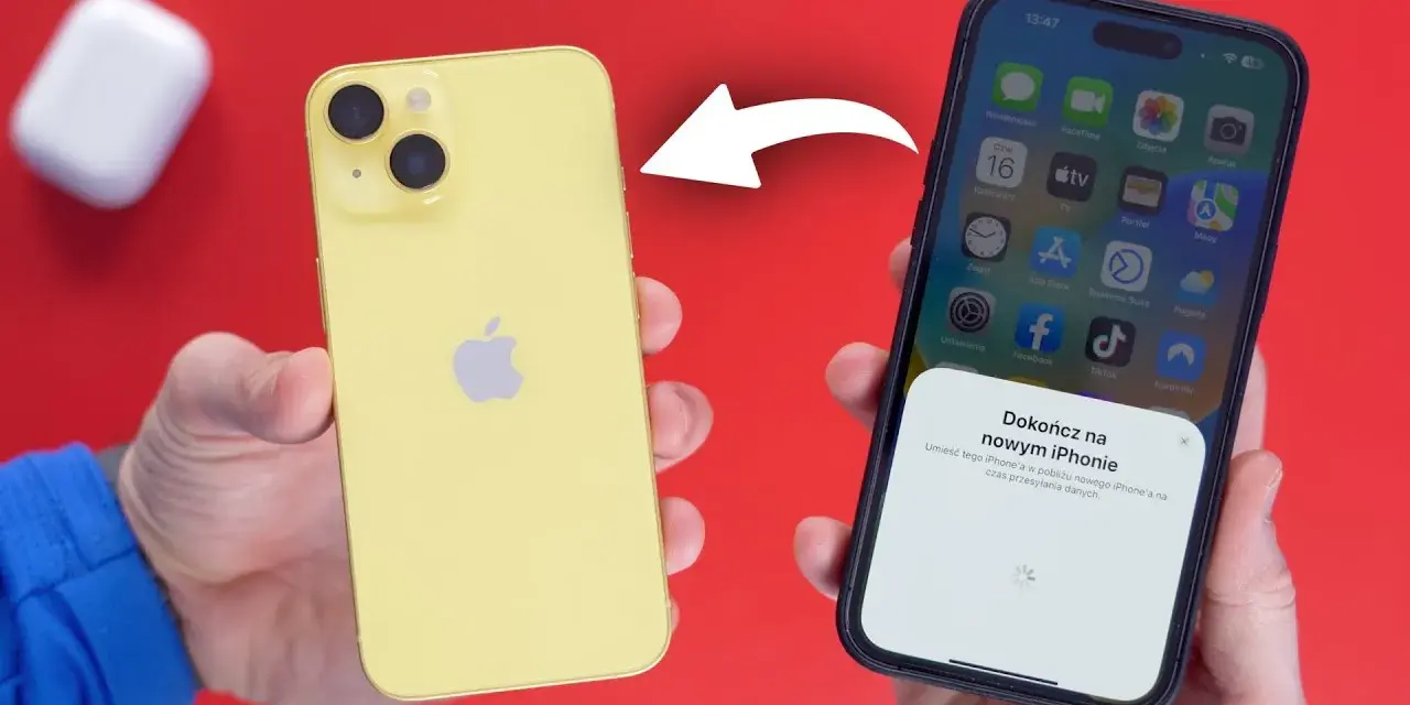 Jak przenieść dane na nowego iPhone'a? Prosty poradnik krok po kroku