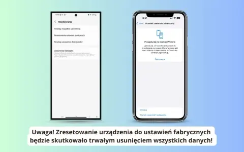 Jak zresetować iPhone'a? Reset miękki, twardy i fabryczny