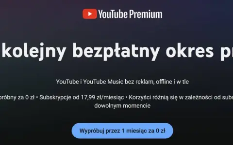 Oglądaj YouTube bez reklam, offline i w tle. Wypróbuj YouTube Premium za darmo przez miesiąc.