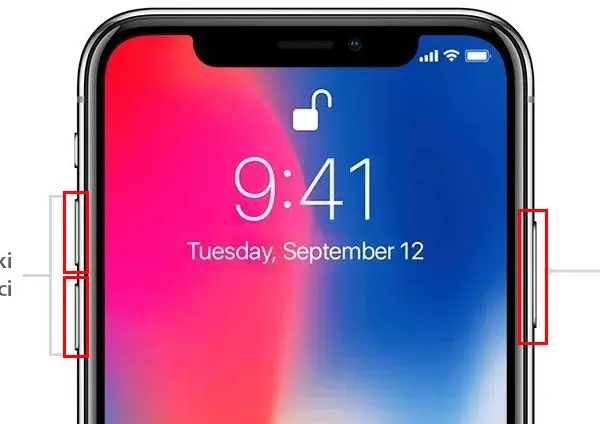 Wyłącz iPhone XS: Proste metody (standardowa i awaryjna)