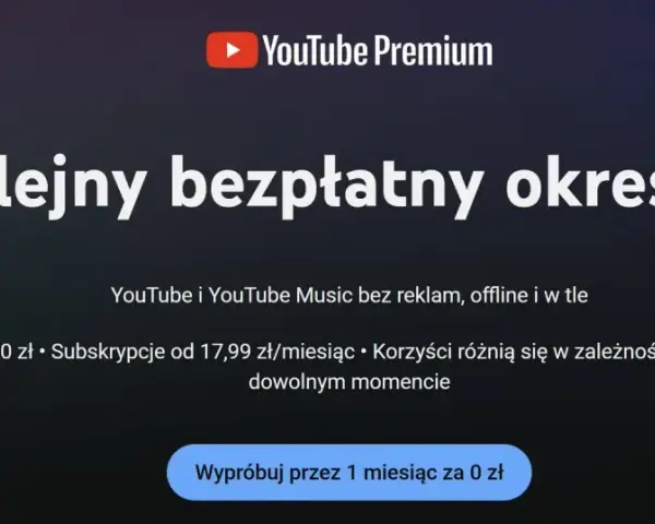 Oglądaj YouTube bez reklam, offline i w tle. Wypróbuj YouTube Premium za darmo przez miesiąc.