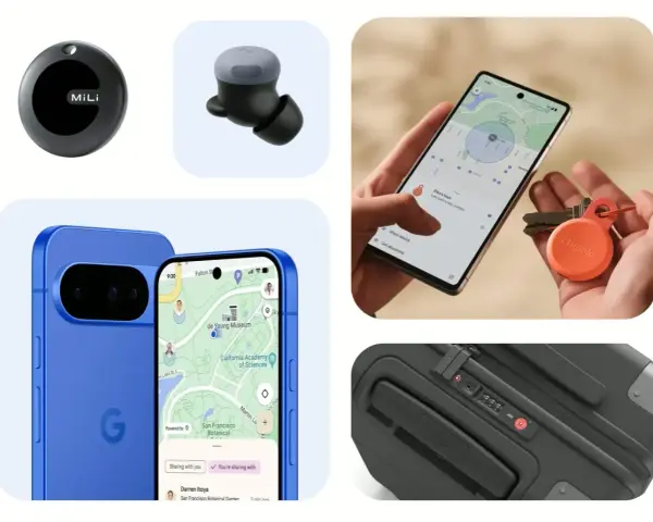 Zgubione przedmioty? Użyj funkcji "Znajdź mój telefon Google", by zlokalizować klucze, słuchawki i inne rzeczy.