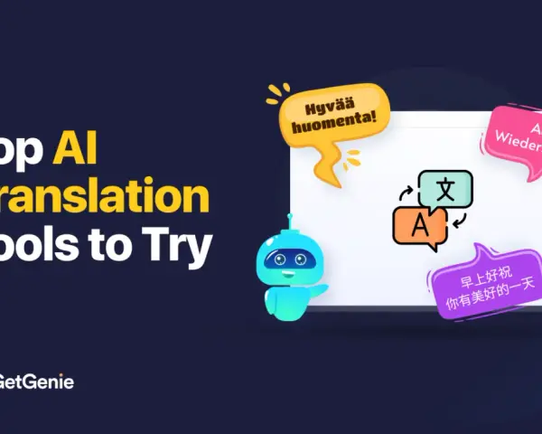 Tłumacz AI w akcji! Robot tłumaczy pozdrowienia w różnych językach: fińskim, niemieckim i chińskim.