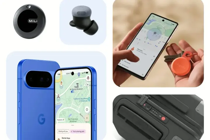 Zgubione przedmioty? Użyj funkcji "Znajdź mój telefon Google", by zlokalizować klucze, słuchawki i inne rzeczy.