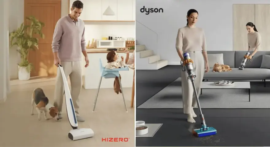 Dyson WashG1 vs HIZERO: Który mop wybrać? Porównanie