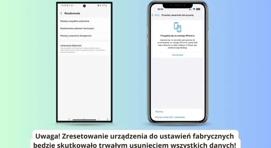 Jak zresetować iPhone'a? Reset miękki, twardy i fabryczny