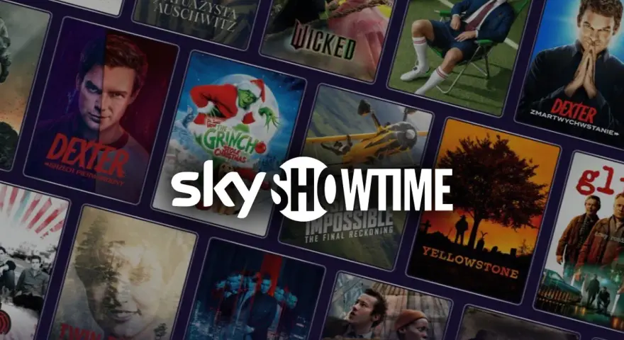 Kolekcja filmów i seriali na SkyShowtime, w tym Dexter, Yellowstone i Grinch. Sprawdź skyshowtime cena i zacznij oglądać!