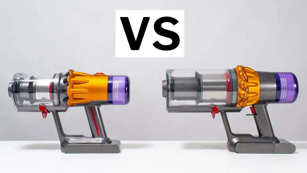Dyson V12 V15 Gen5detect porównanie