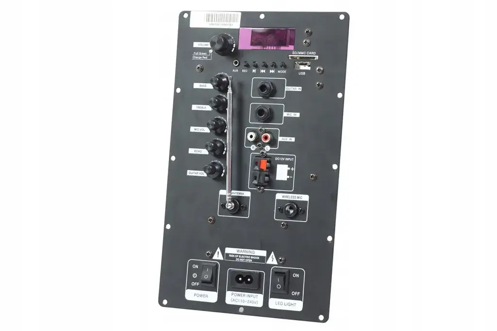 głośnik Manta SPK5003 panel sterowania
