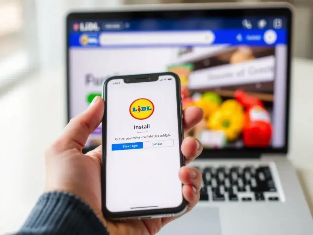 Instalacja aplikacji Lidl Plus w Google Play