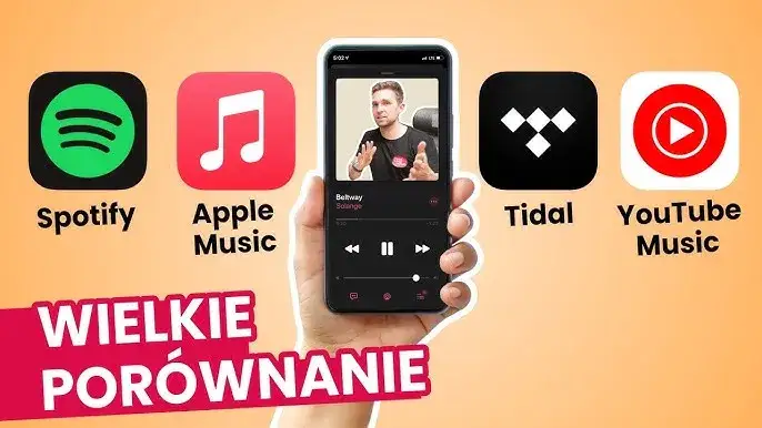 Apple Music Spotify Tidal YouTube Music porównanie aplikacji